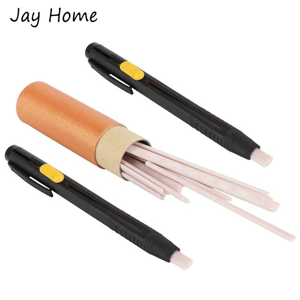 20pcs Tailors Chalk Pencil Patchwork Disappearing Fabric Marker Pens for DIY Craft Sewing Marking Chalk Sewing Accessories thumbnail 2