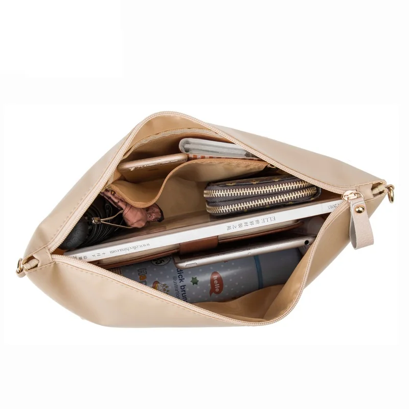Purse Insert Organizer Nylon Large Tote Bag Organizer Insert Handbag Women's Handbag Organizers Neceser Maquillaje Mujer thumbnail 4