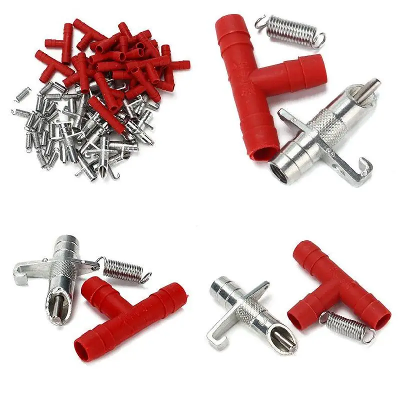 5/20/25/50Pcs Animal Rabbit Feeder Drinker Water Automatic Nipple Waterer Bunny Rodents Drinking Tools Poultry Feeding Supplies thumbnail 2