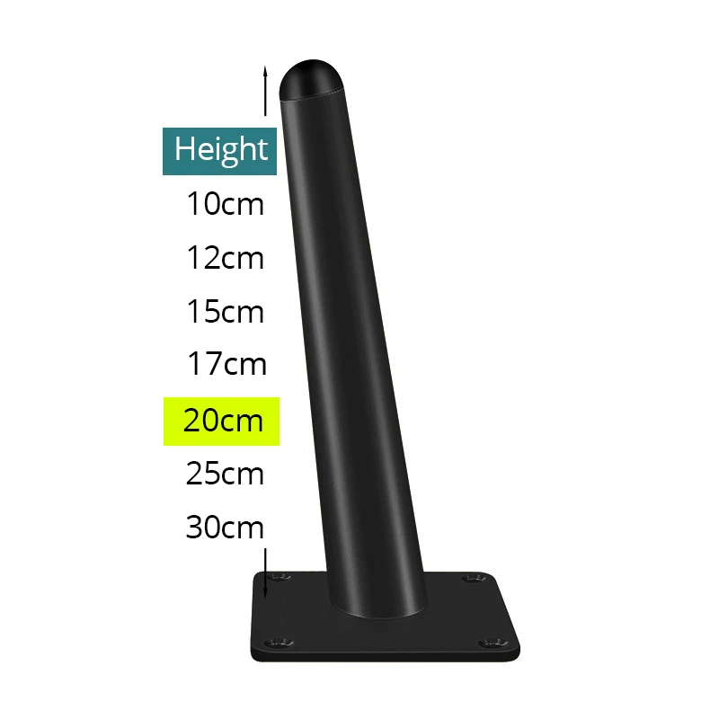 Black Slant 20cm