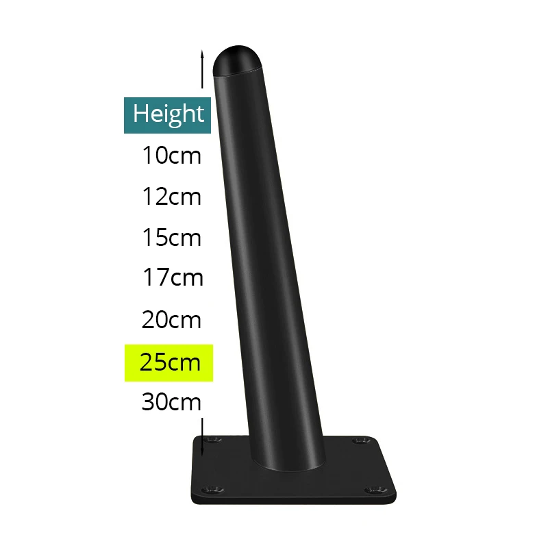 Black Slant 25cm