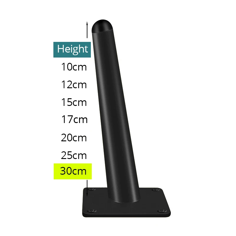 Black Slant 30cm