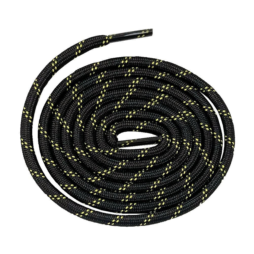black with yellow