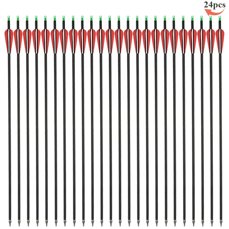 24pcs red