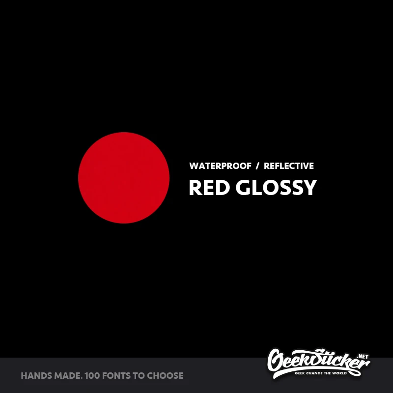 reflective red