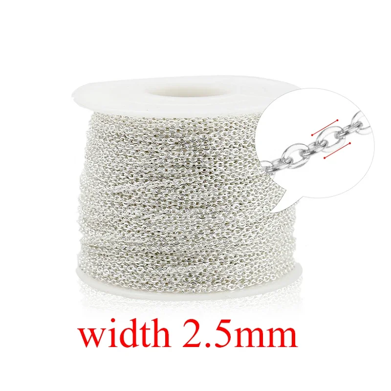 Silver 2.5mm