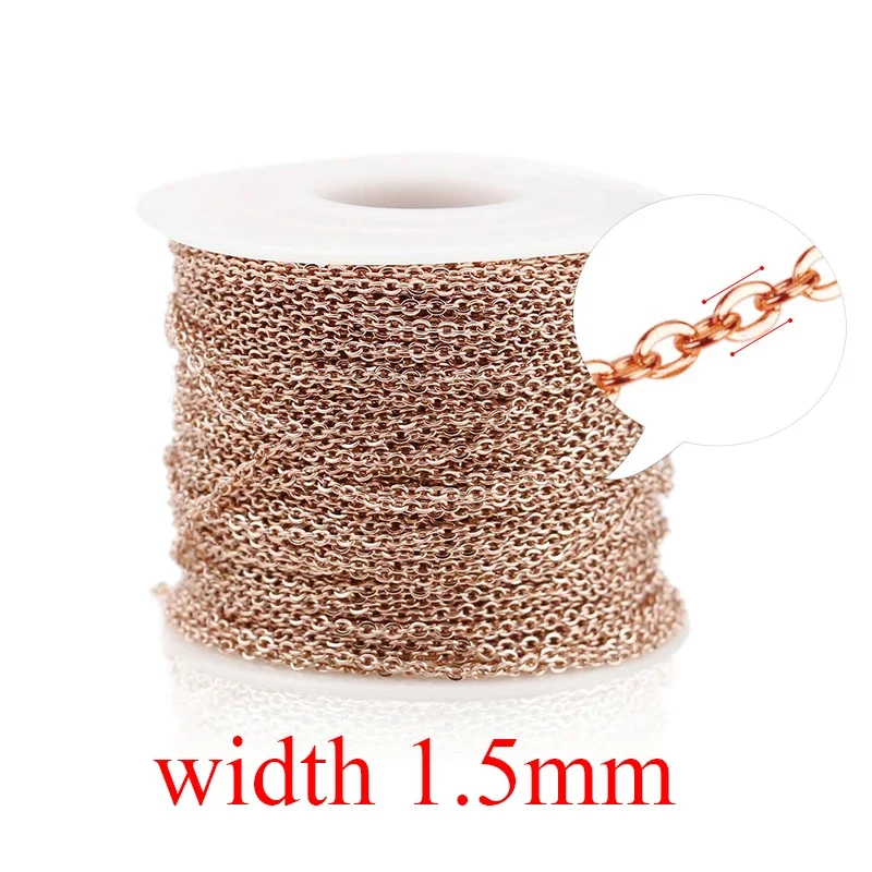 Rose gold 1.5mm