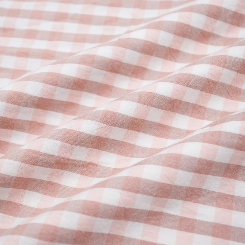 Orange brown plaid