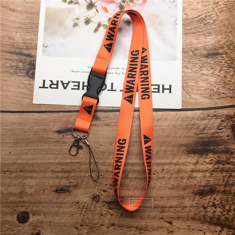 WARNING orange