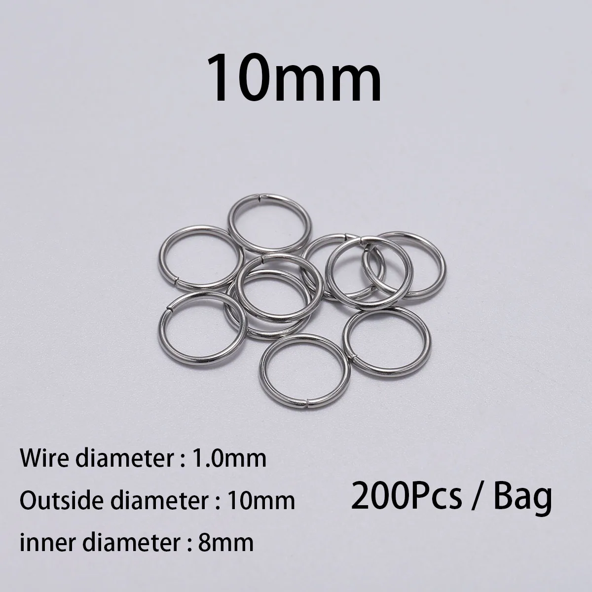 1.0 x 10mm  200pcs