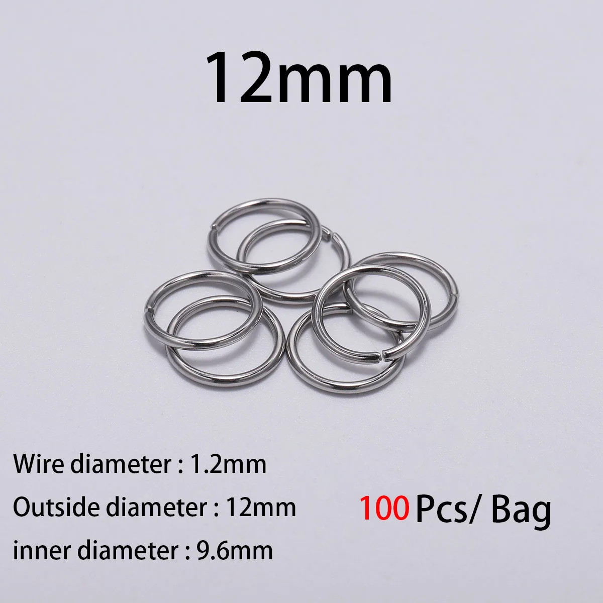 1.2 x 12mm  100pcs