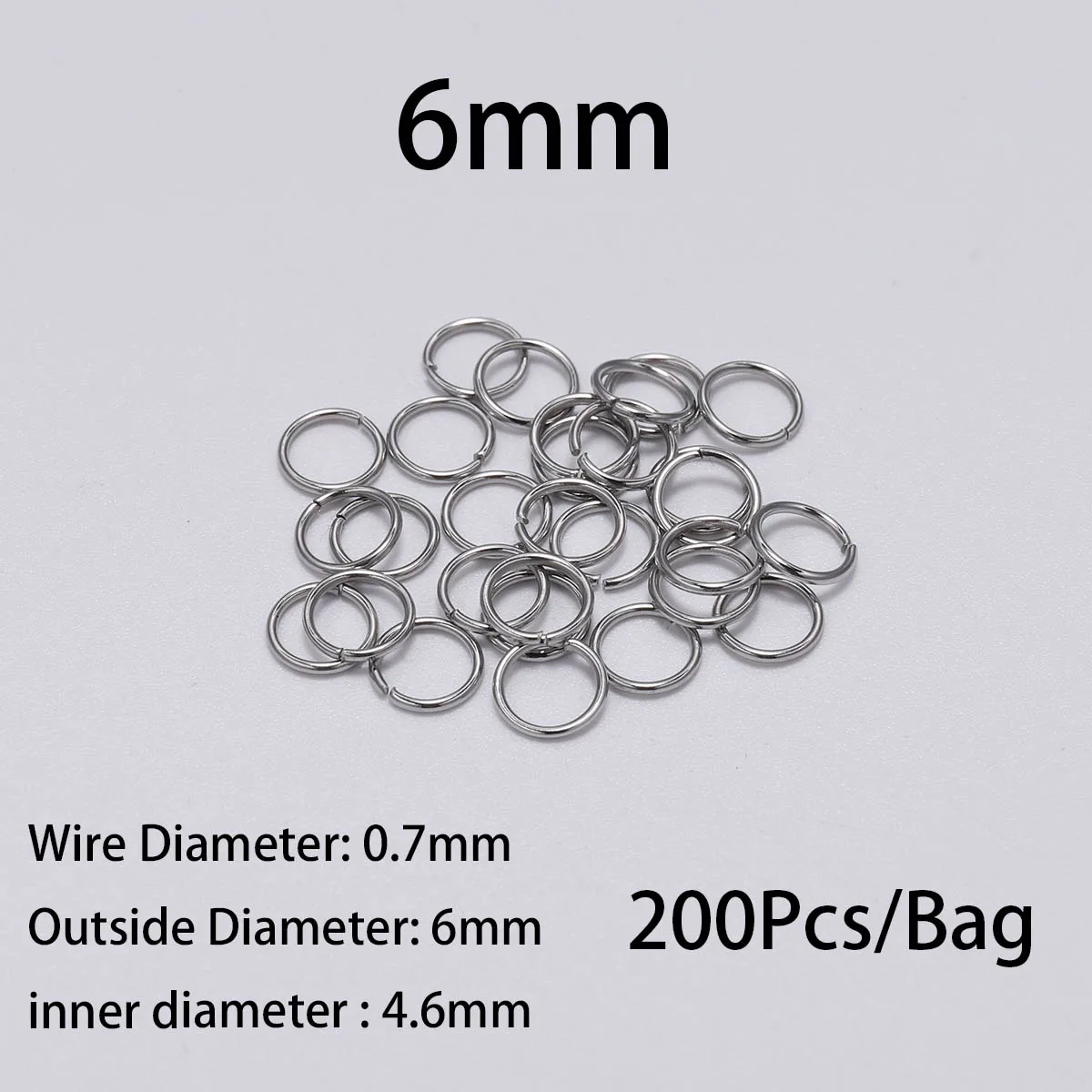 0.7 x 6mm  200pcs