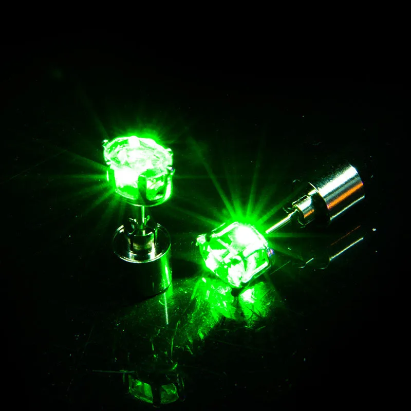 Green light earring