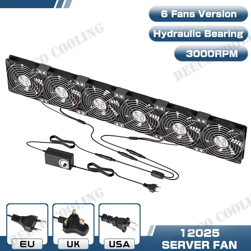 6 Fans Hydraulic