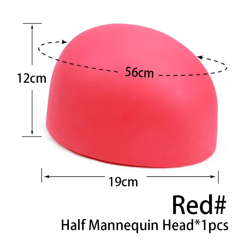 red Half head 1pcs