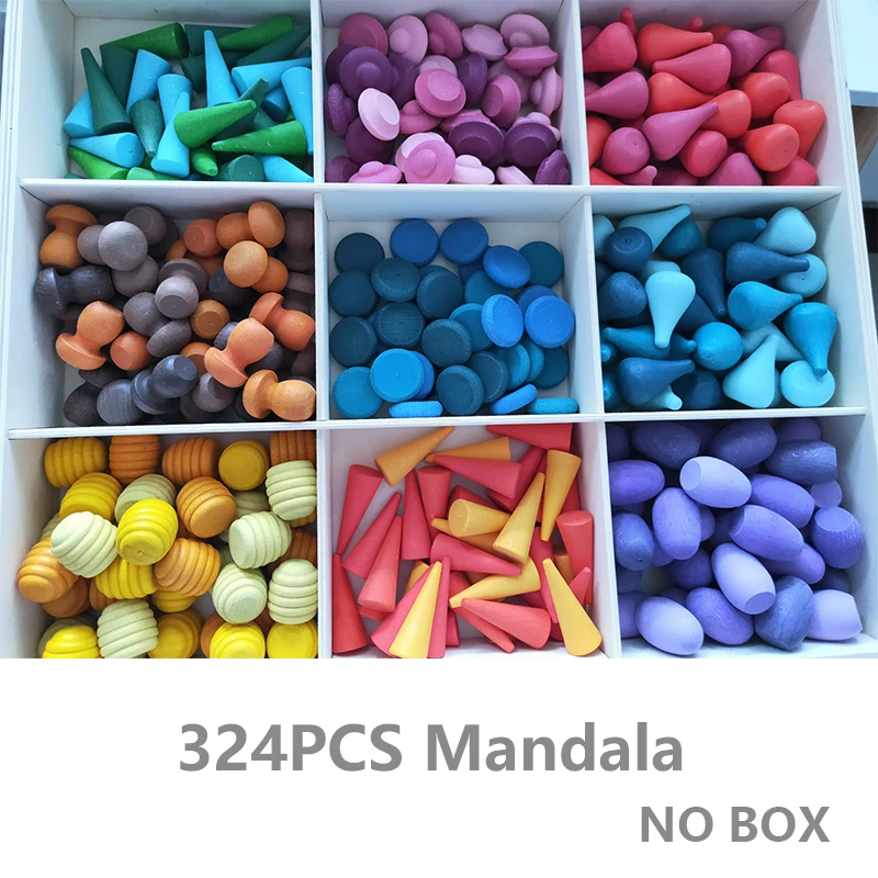 324pcs in bag