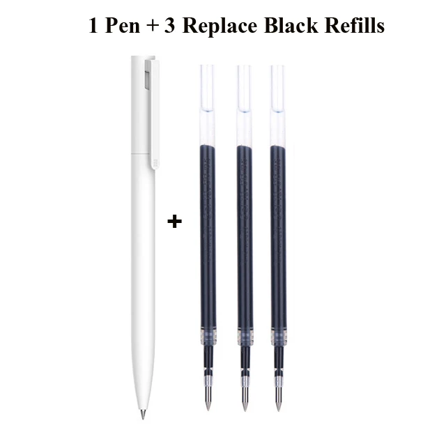 1pen 3black refills