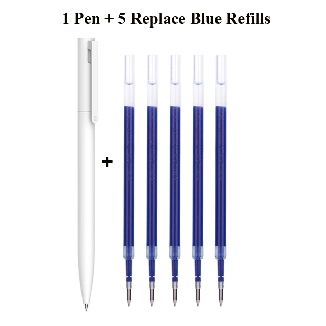 1pen 5blue refills