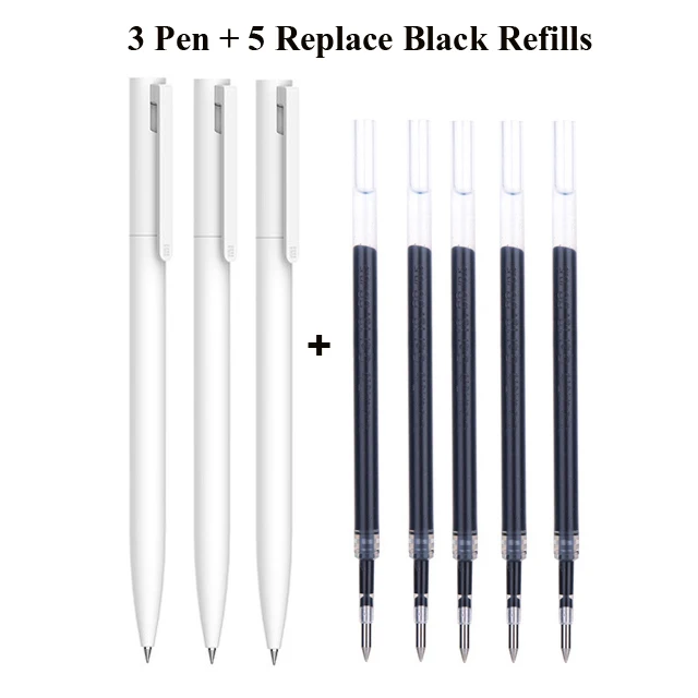 3pen 5black refills