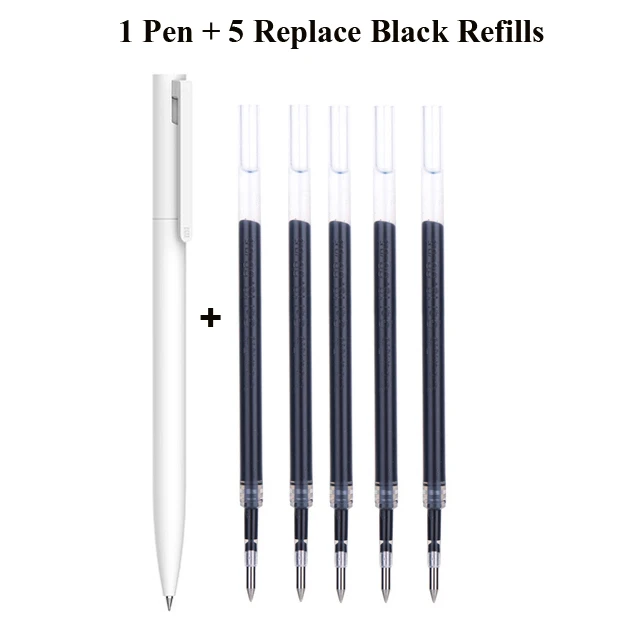 1pen 5black refills