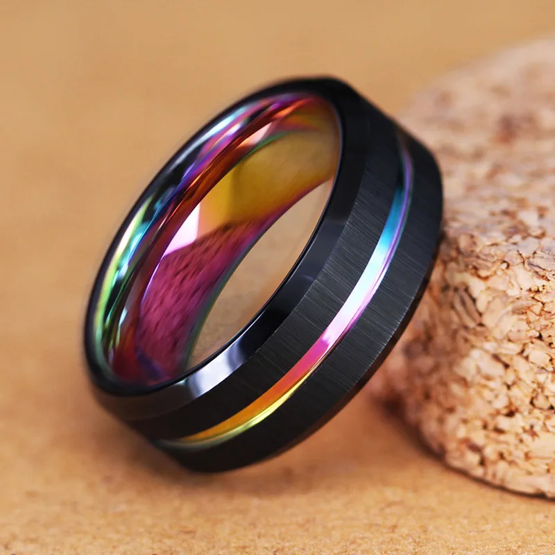 Black multicolor