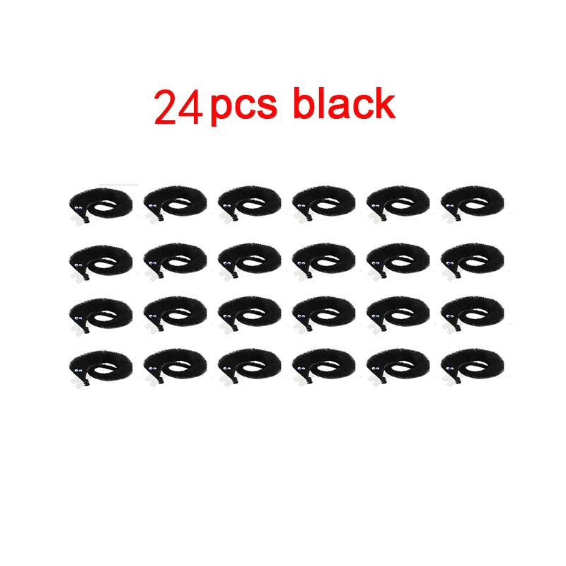 24pcs black