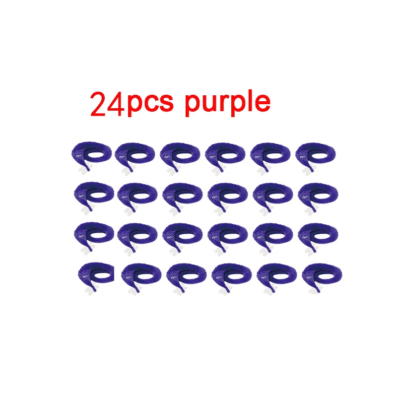 24pcs purple
