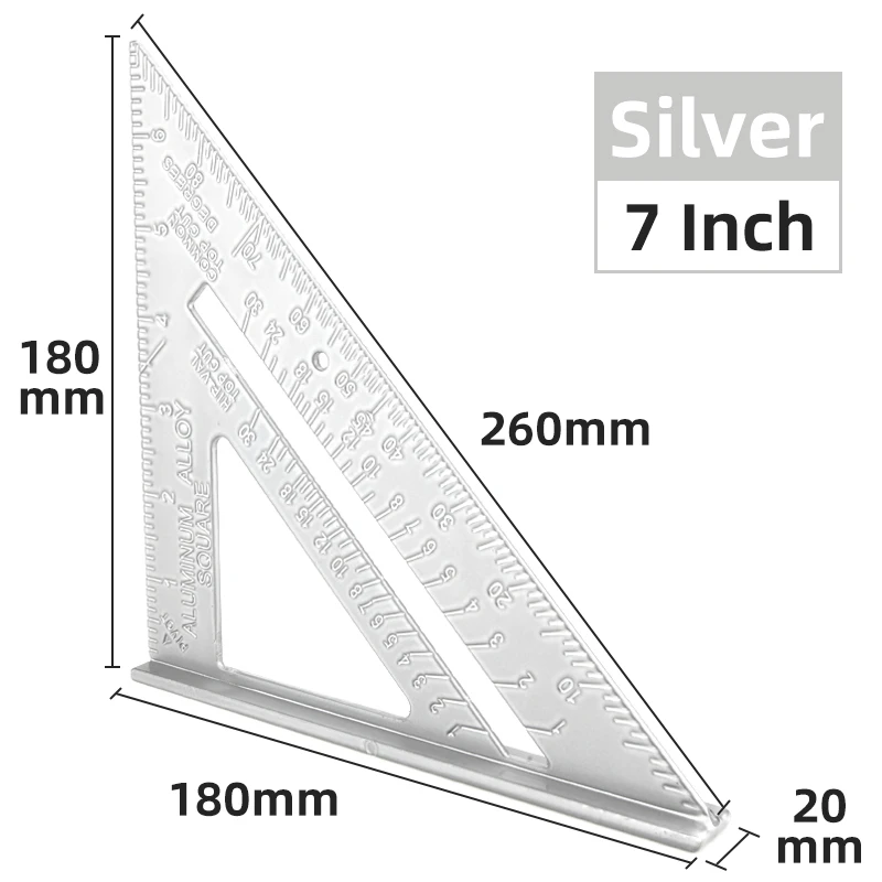 7Inch Silver