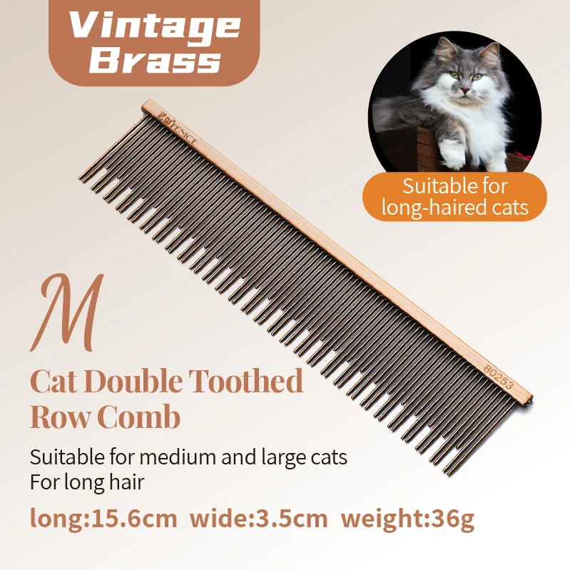 coppery M cat