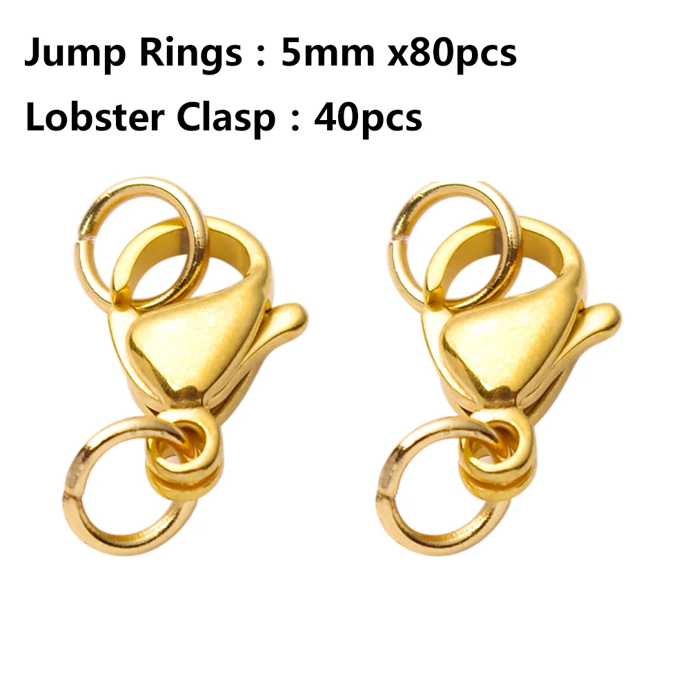 Gold 40pcs