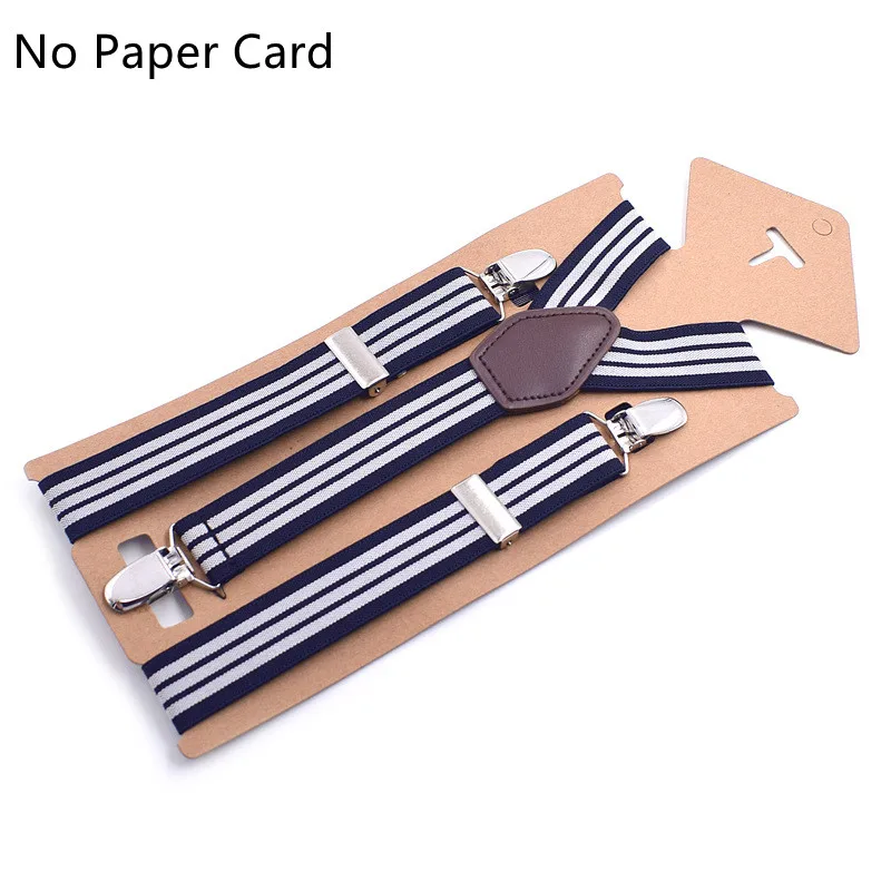 Navy Three White