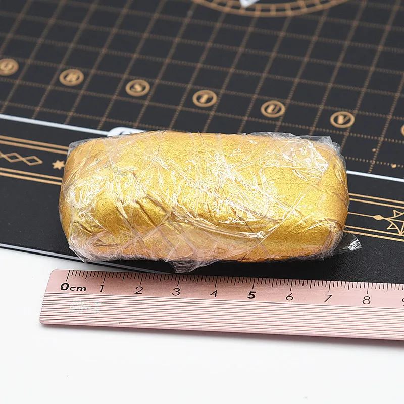 gold  resin clay 50g