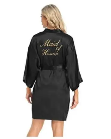black Maid of Honor