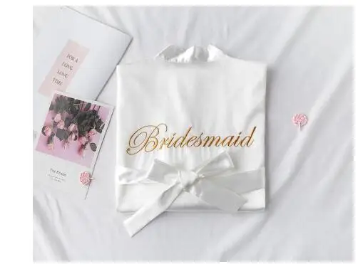 white Bridesmaid