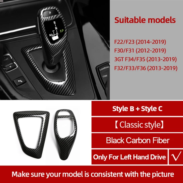 B and C LHD Black