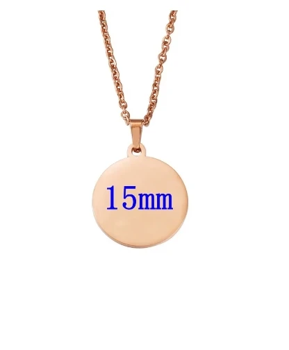 15mm rose gold