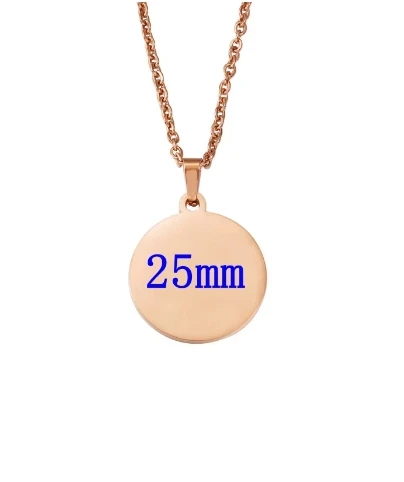 25mm rose gold