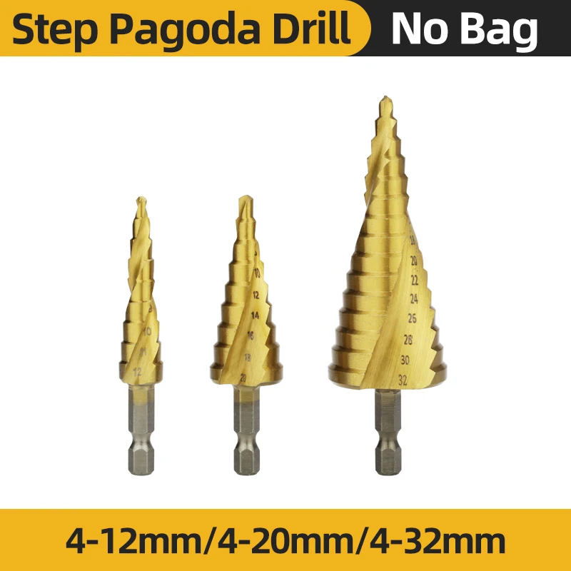 Step Drill Spiral 3