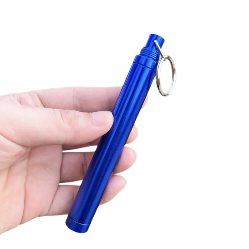 Blue with keychain