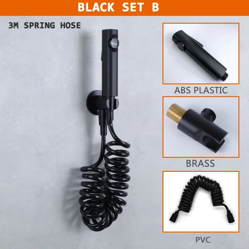 Black PVC Set