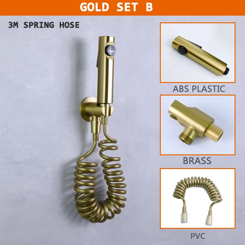 Gold PVC Set