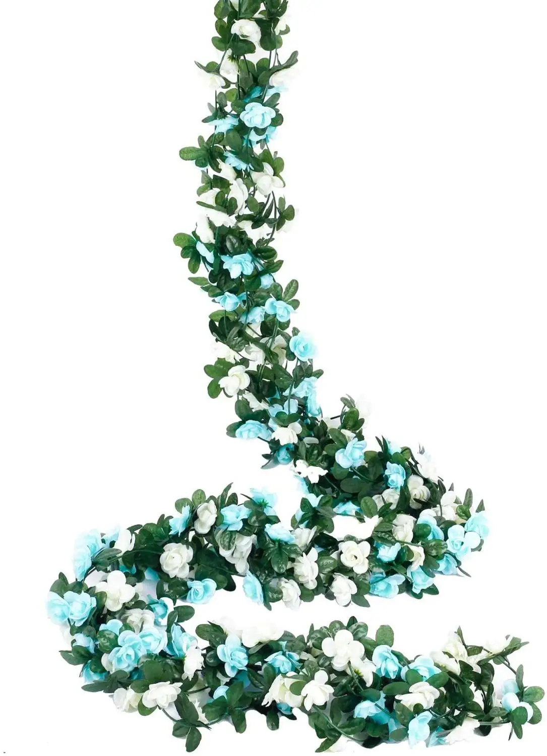 blue white