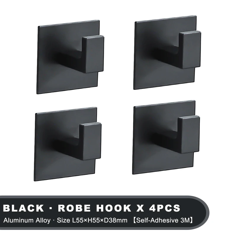 L1001 Black 4PCS