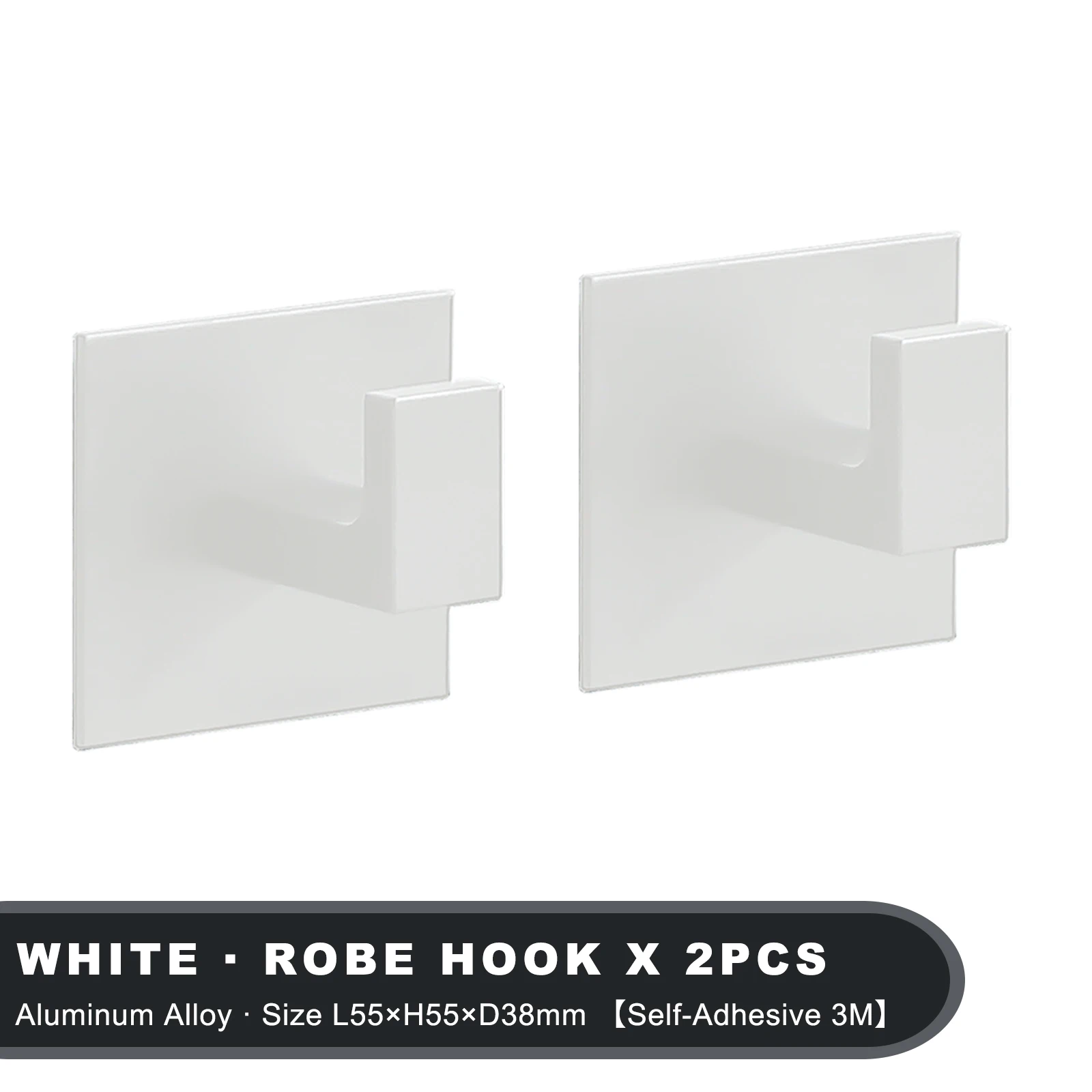 L1001 White 2PCS