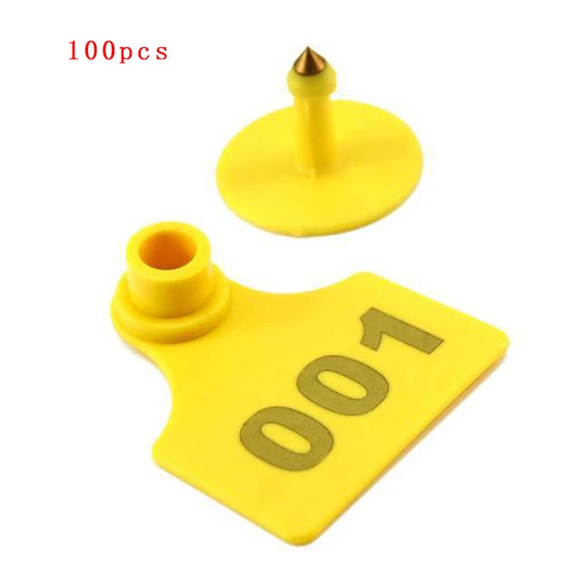 Yellow 100pcs