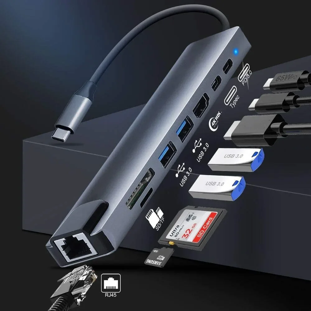 8 in 1 hub