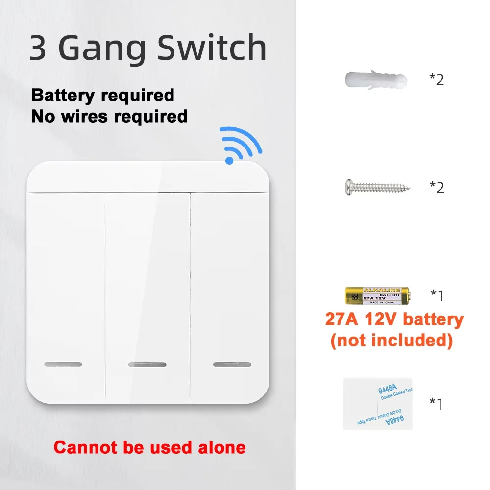 3 Gang Switch