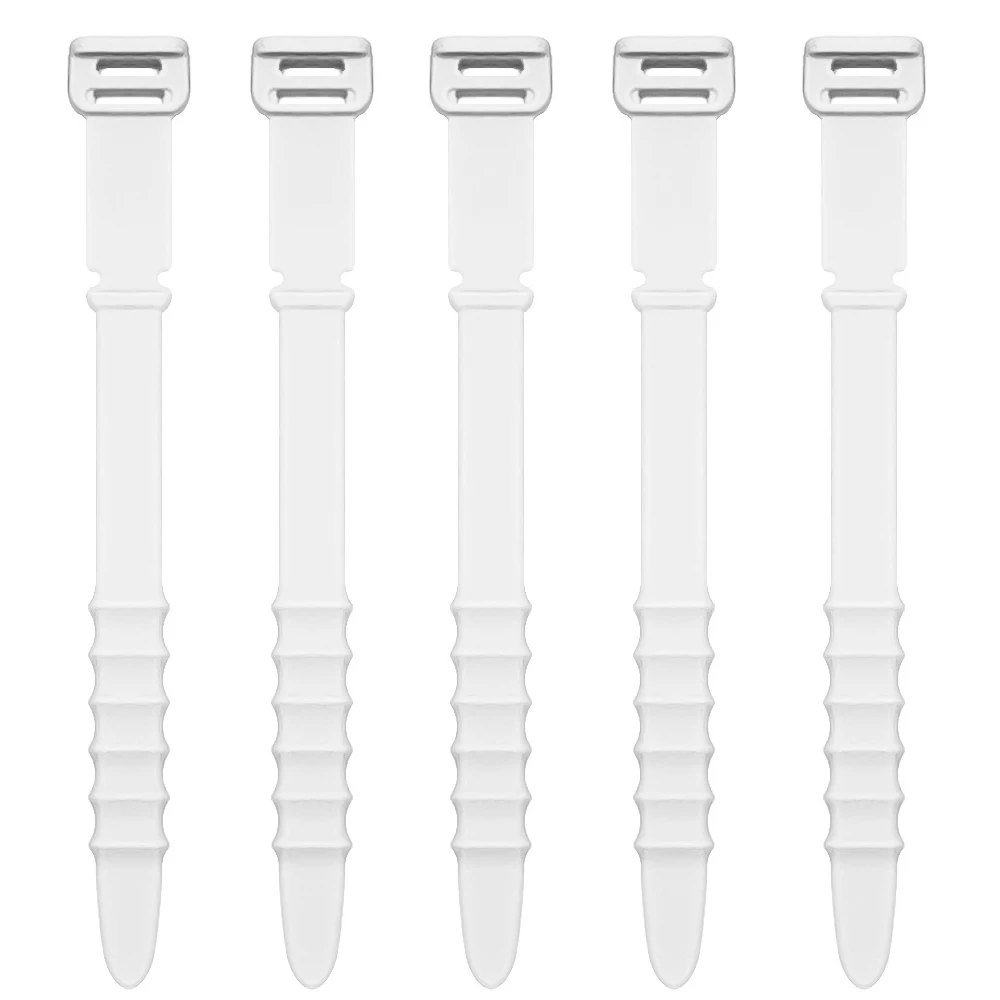5pcs White