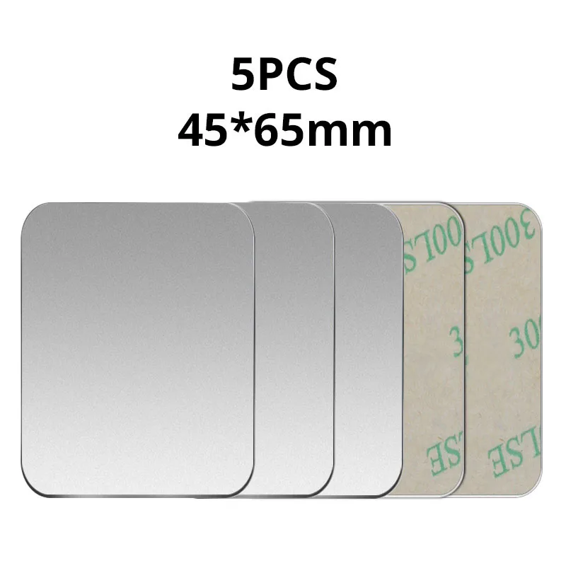 5pcs 45x65mm Silver