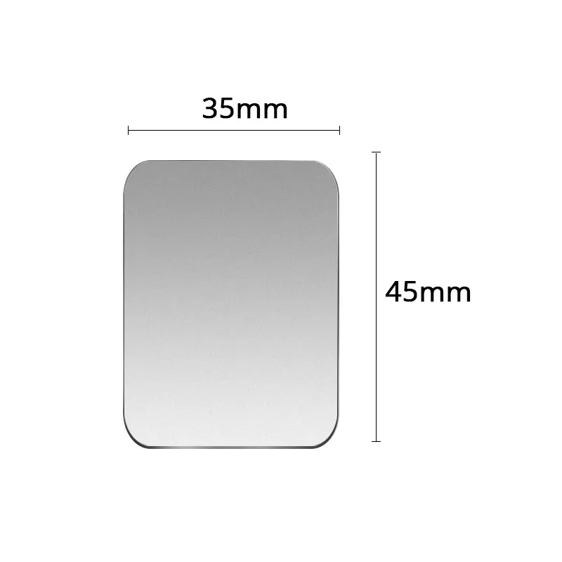 1pc Silver 35x45mm